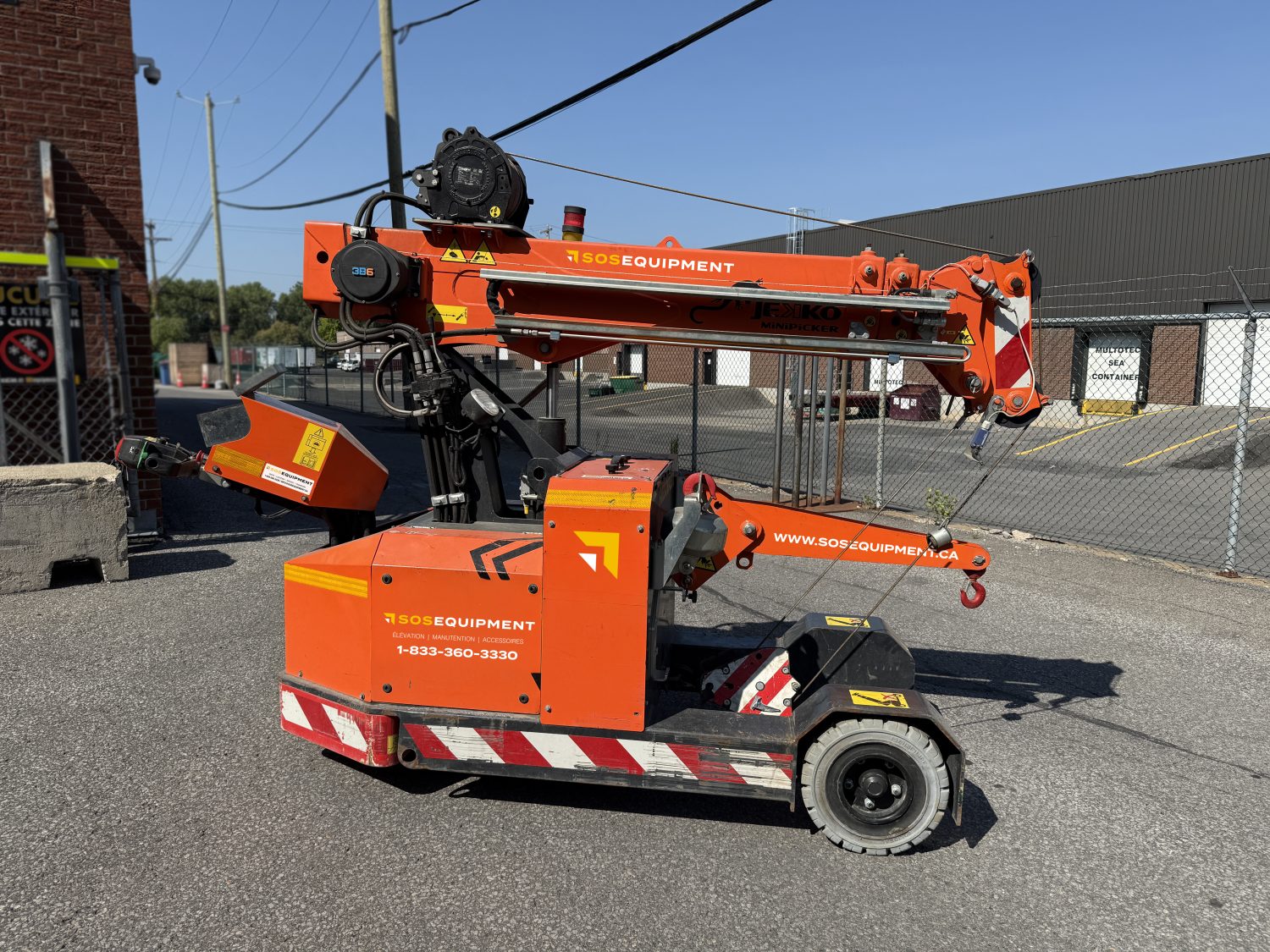 MPK20 Jekko grue sur roues