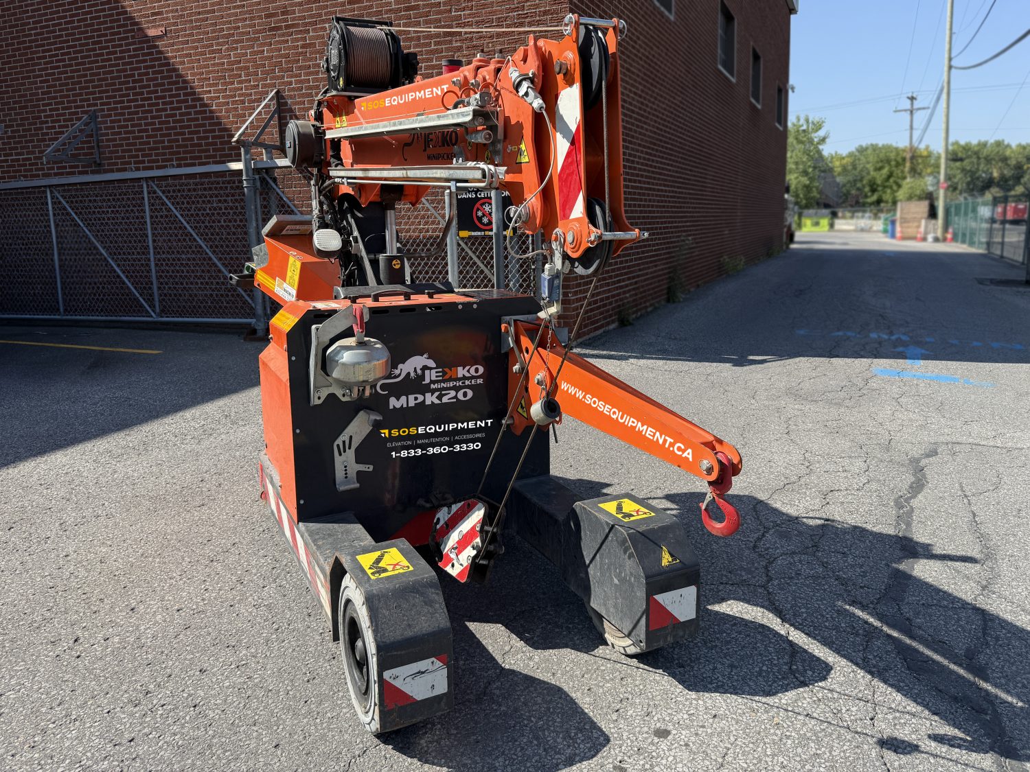 MPK20 Jekko grue sur roues