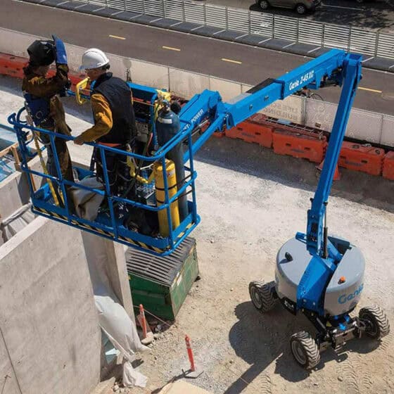 Articulated Boom Lift Genie Z 45 XC 45 Feet SOSEQUIPMENT articulated-boom-lift-genie-z-45-xc-45-feet-sosequipment