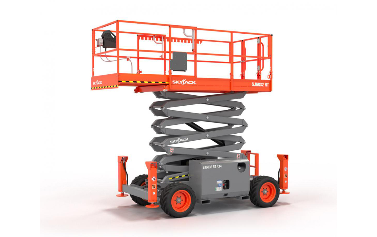 Skyjack SJ6832 RT 32-foot aerial platform (2015) - SOSEQUIPMENT