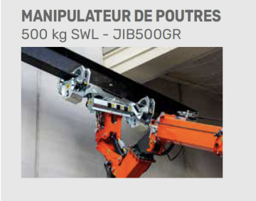 manipulateur de poutres 500 kg