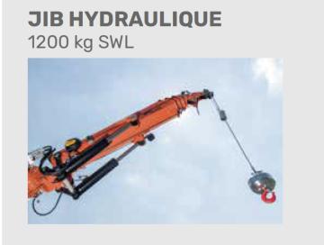 Jib Hydraulique 1200 kg