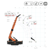 Mini crawler crane JEKKO SPX650