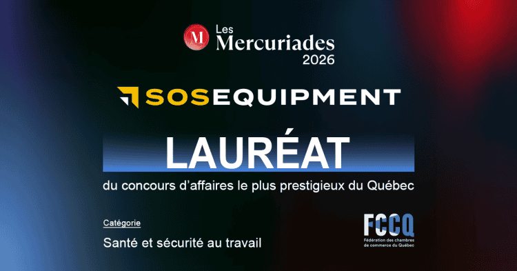 SOSEQUIPMENT remporte un Mercure aux Mercuriades 2026