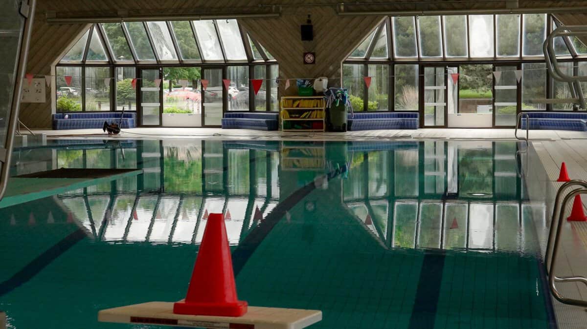 Solarium nécessitant de remplacer les vitres